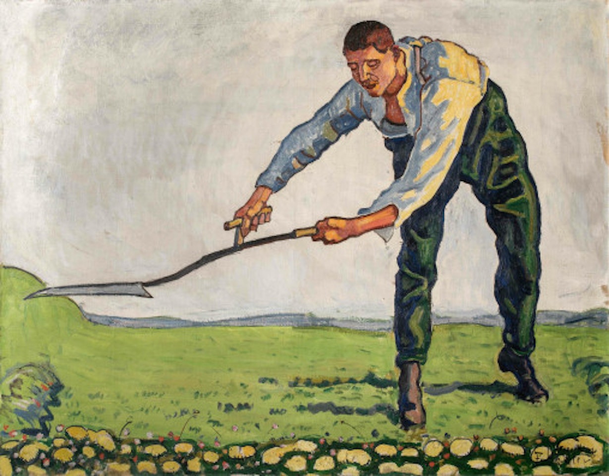 The mower by Ferdinand Hodler