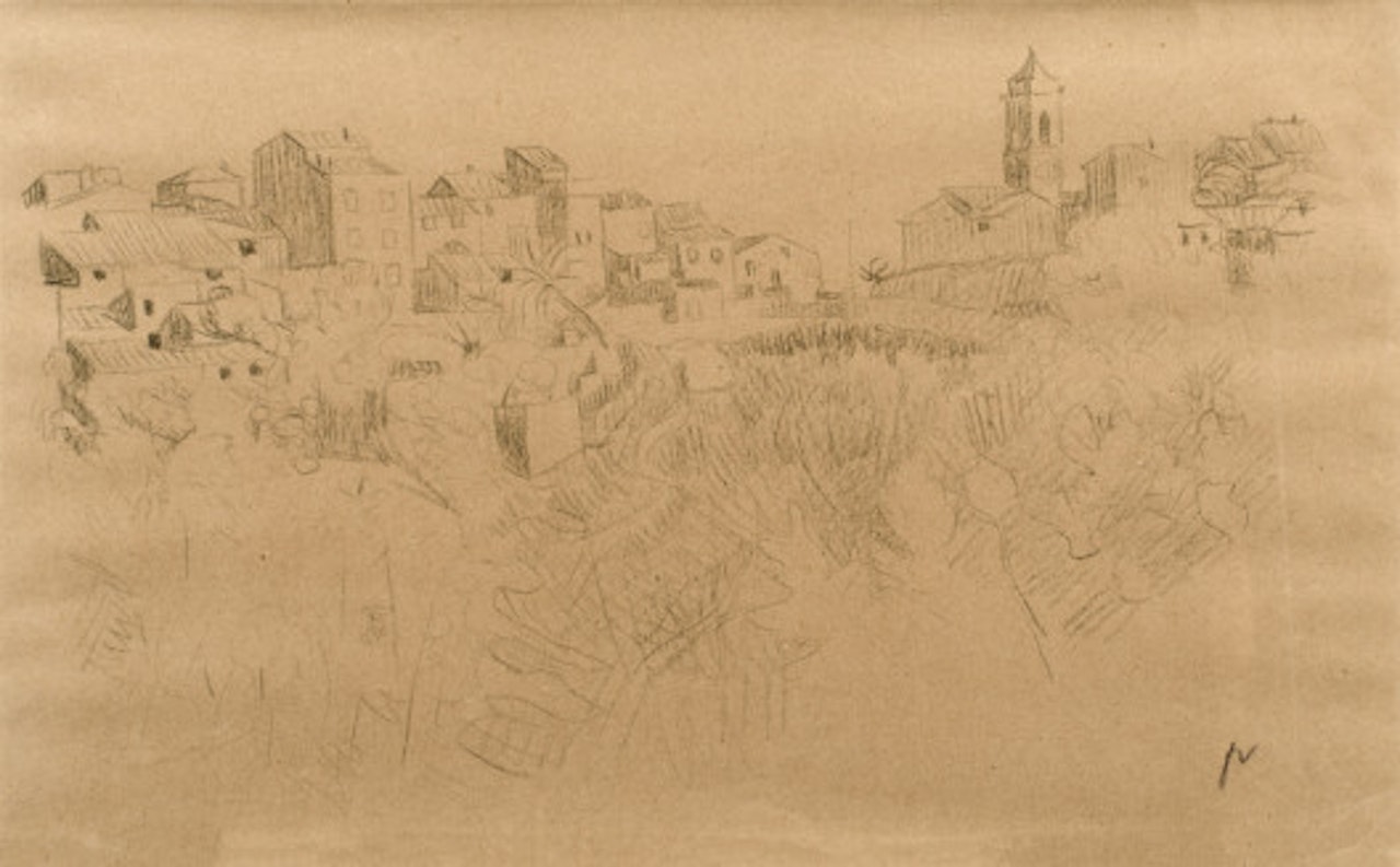 Cagnes-sur-Mer by Félix Vallotton