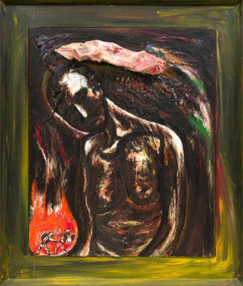 The pensiero di una bhattaglia by Enzo Cucchi
