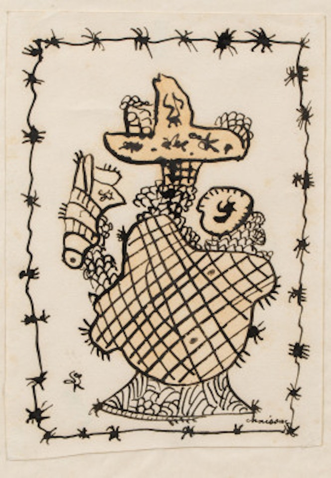 Personnage by Gaston Chaissac