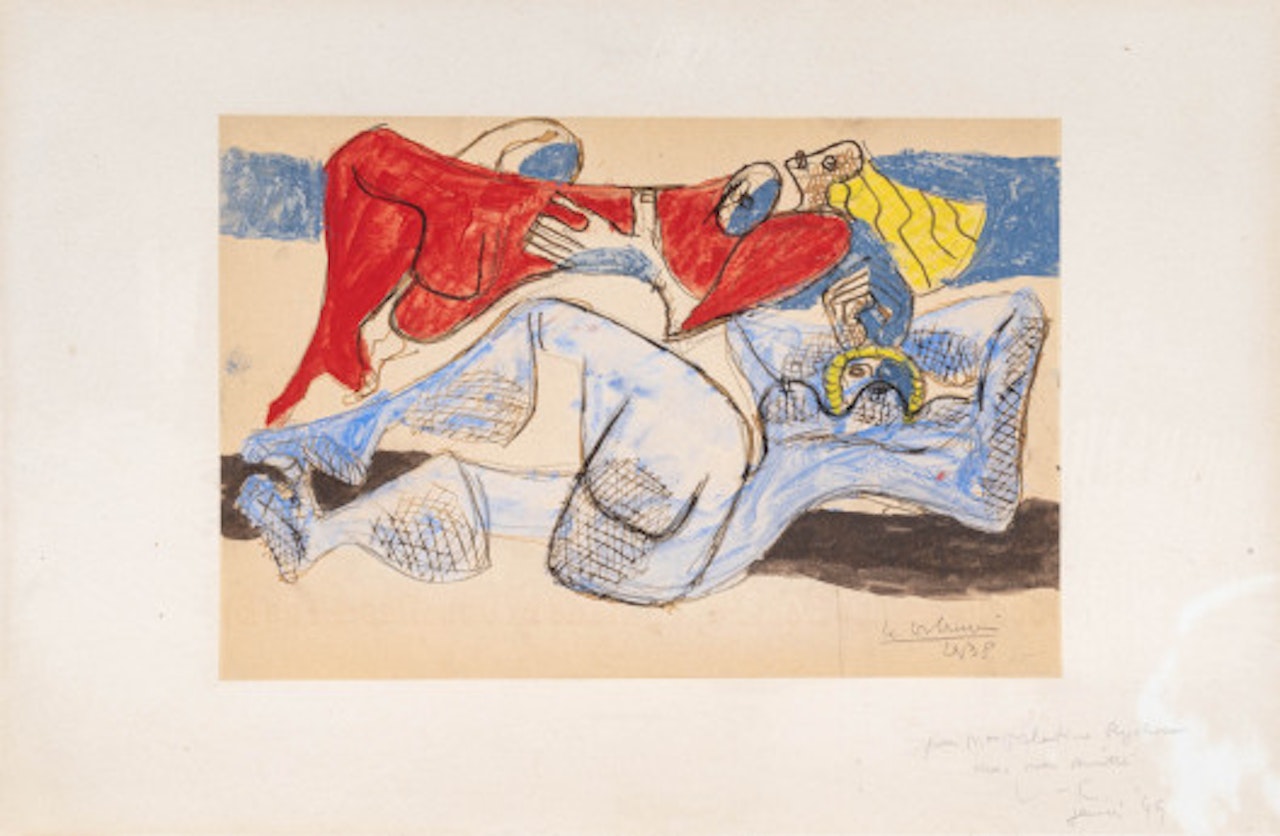 Deux femmes nues étendues by Le Corbusier