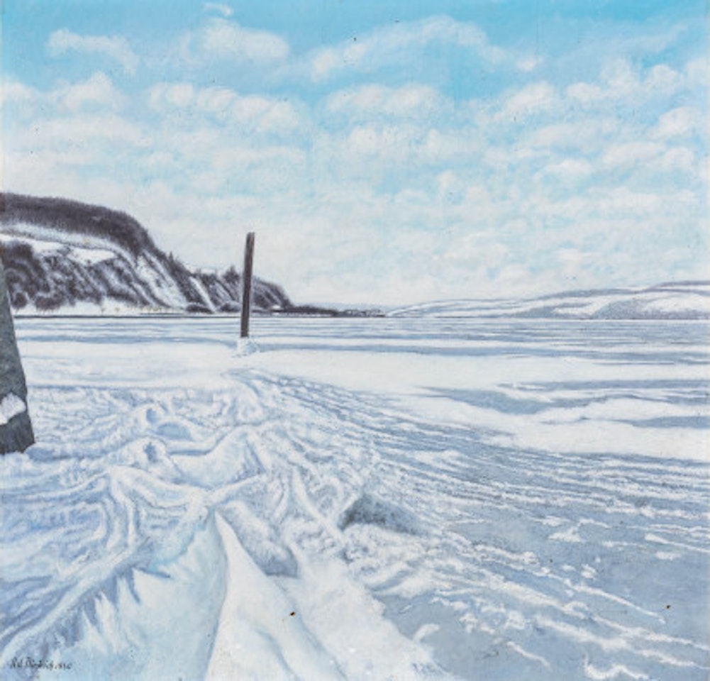 Winter at Untersee by Adolf Dietrich