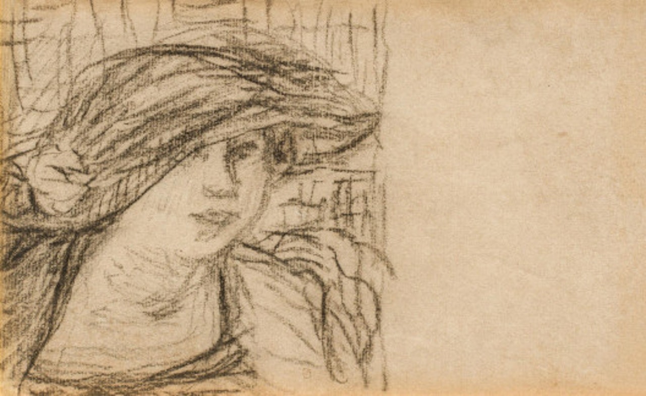 Woman in hat by Pierre Bonnard