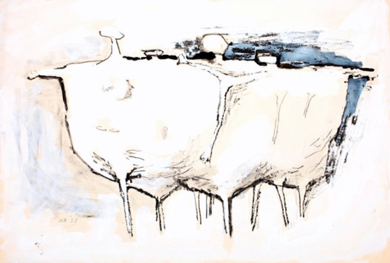 Three figures by Kenneth Armitage