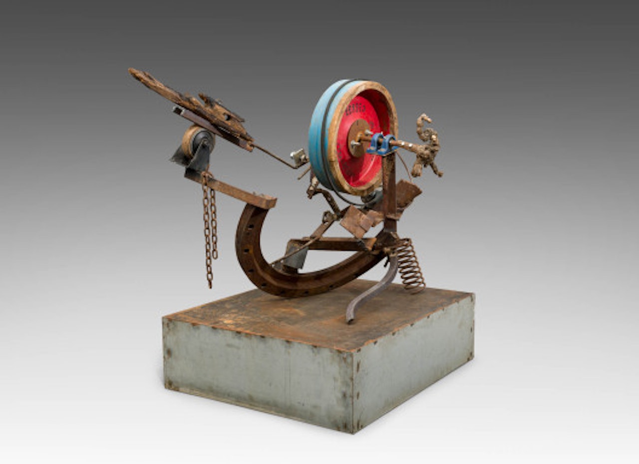 Swing sculpture by Jean Tinguely