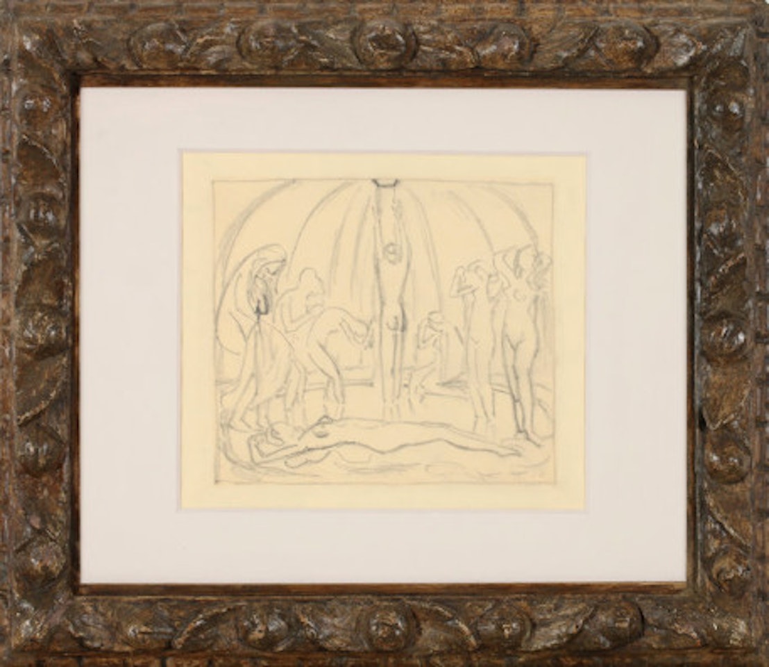 The fountain of youth, study by Cuno Amiet