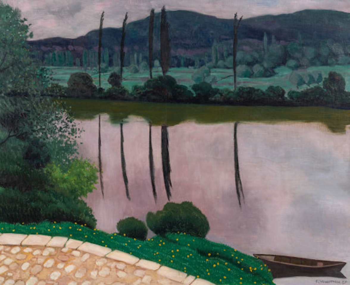 La Dordogne à Vitrac by Félix Vallotton