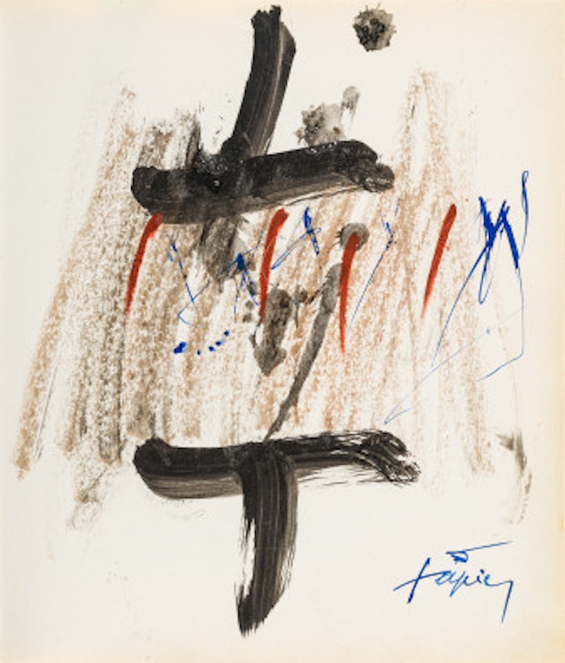 Untitled by Antoni Tapies