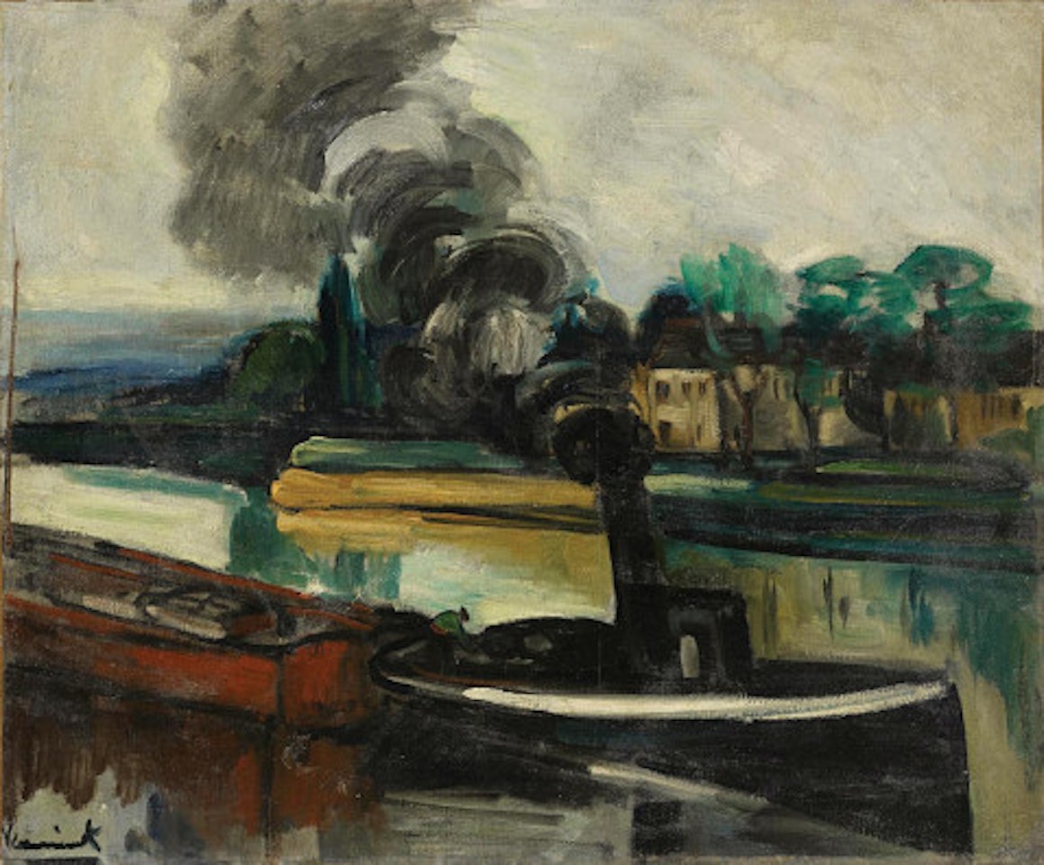 Le remorqueur by Maurice de Vlaminck