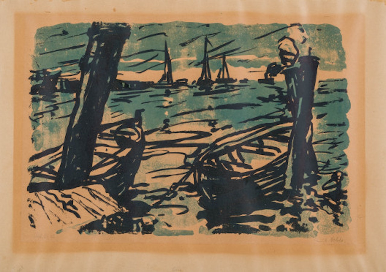Boats by Emil Nolde