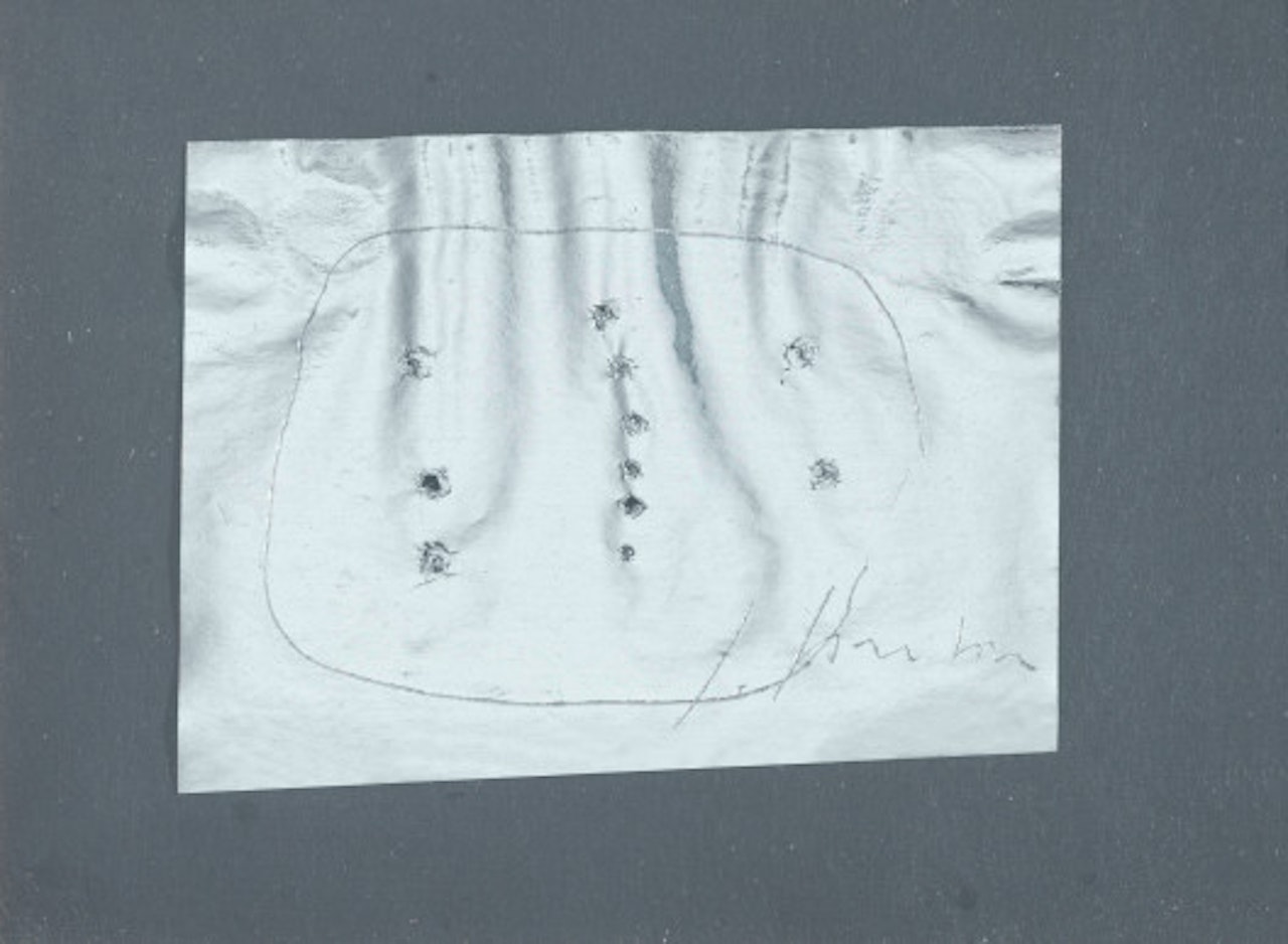 Concetto spaziale by Lucio Fontana