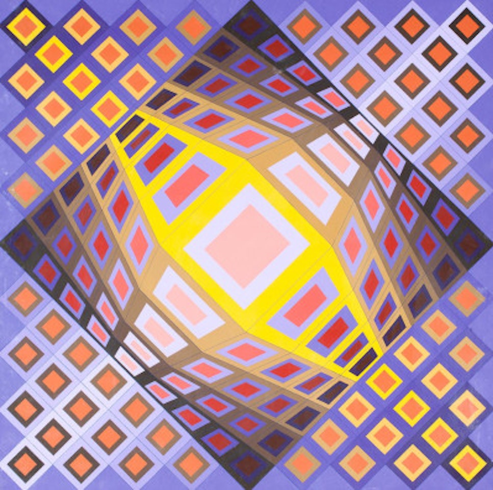 Gyemant-Zett-2 by Victor Vasarely