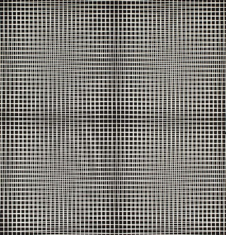 4 trames: 1°-89°-91°-179° by Francois Morellet