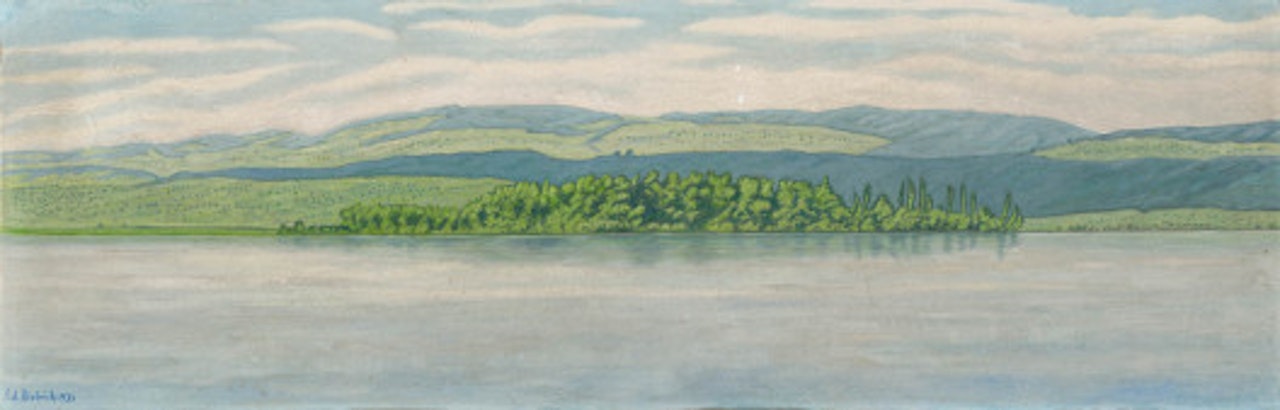 Undersea landscape by Adolf Dietrich