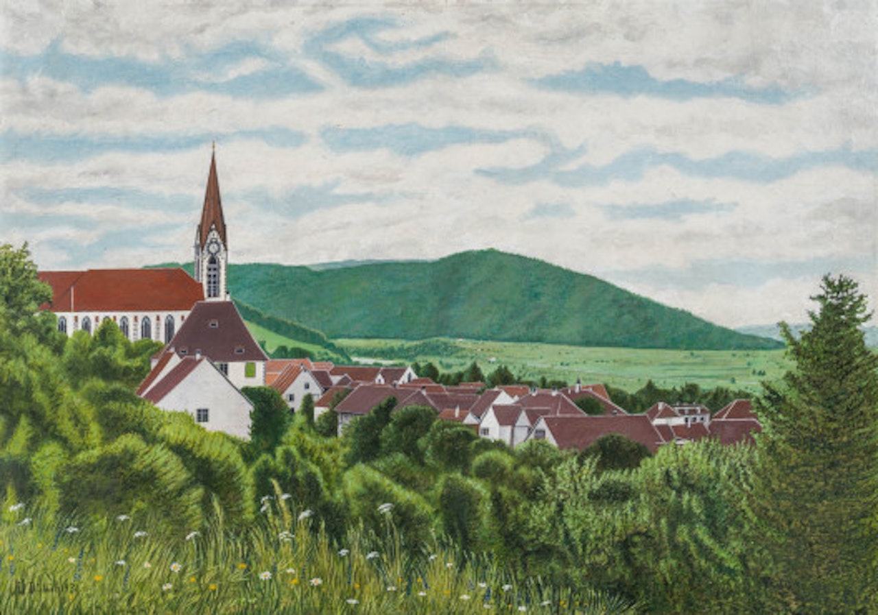 Gailingen near Diessenhofen by Adolf Dietrich