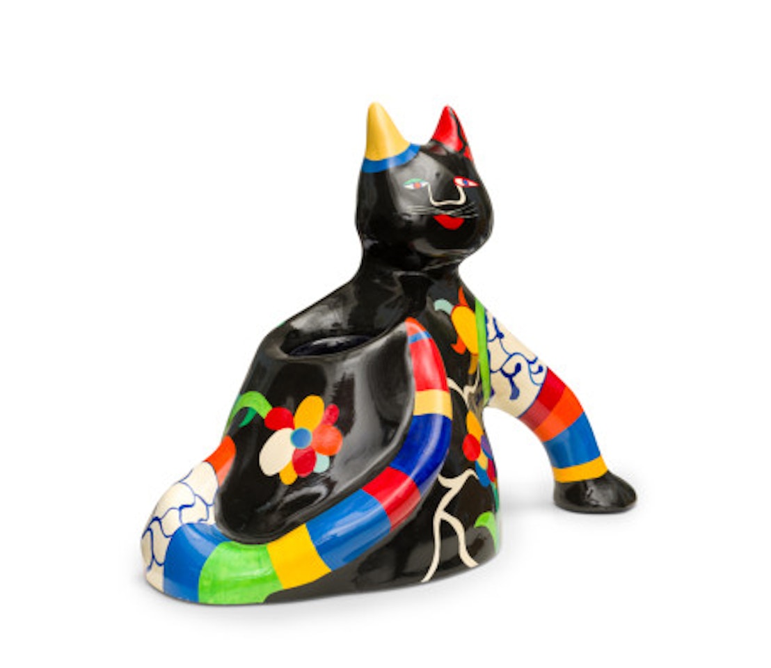 Chat vase by Niki de Saint Phalle