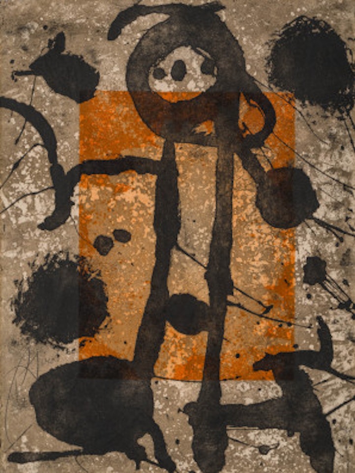 Rupestres III by Joan Miró