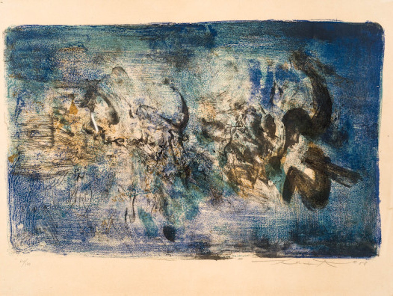 Untitled by Zao Wou-Ki