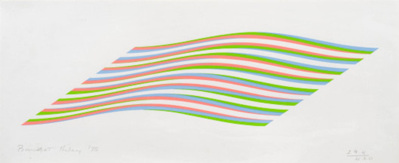 Wave by Bridget Riley