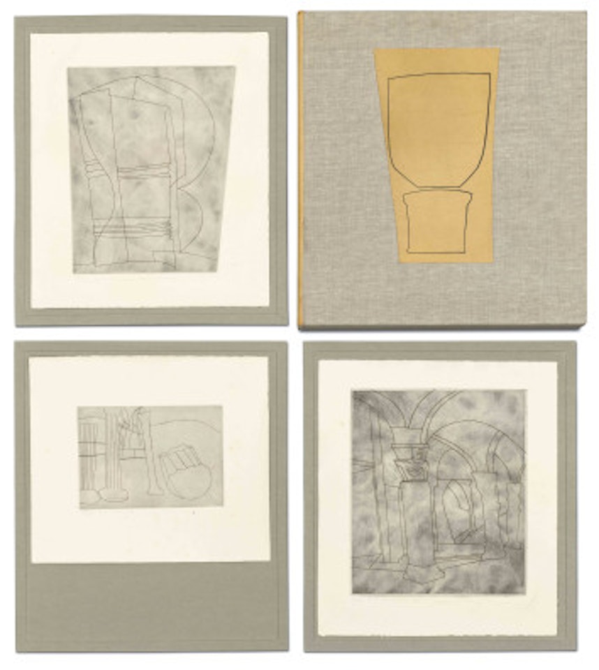 Architectural suite by Ben Nicholson, O.M.