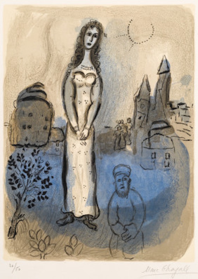 Esther by Marc Chagall