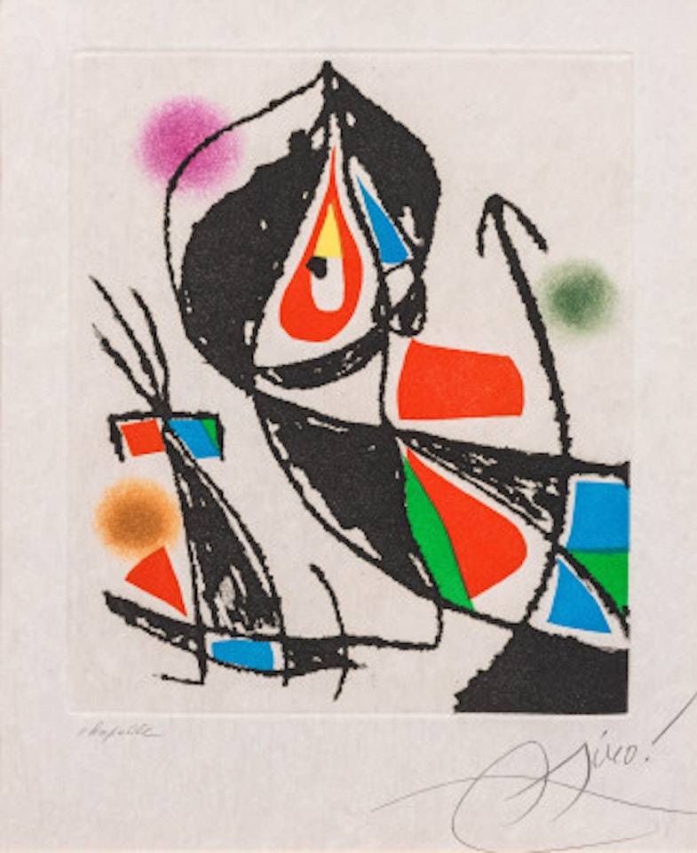Chapelle, from Le marteau sans maître by Joan Miró