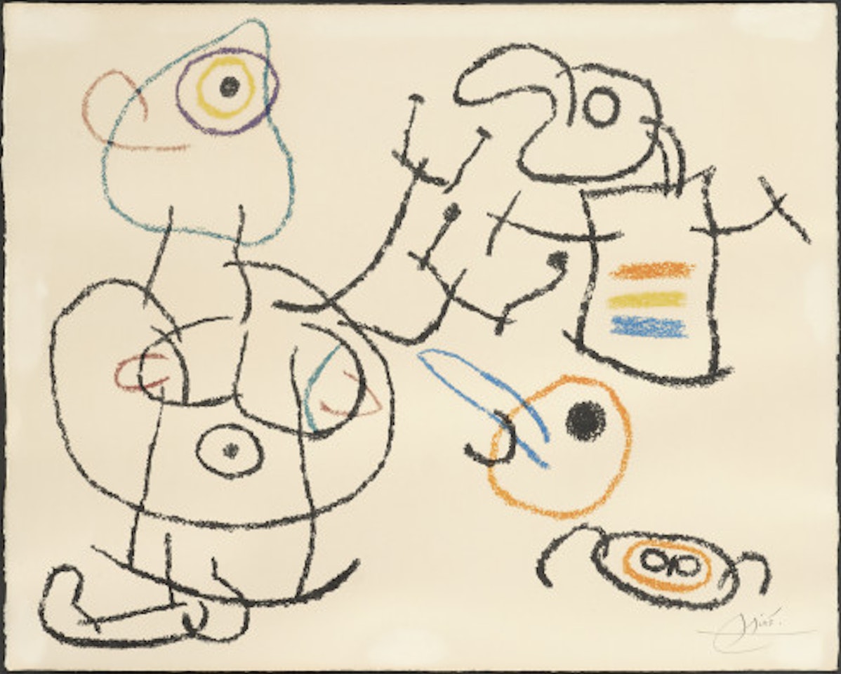 Ubu aux Baleares by Joan Miró