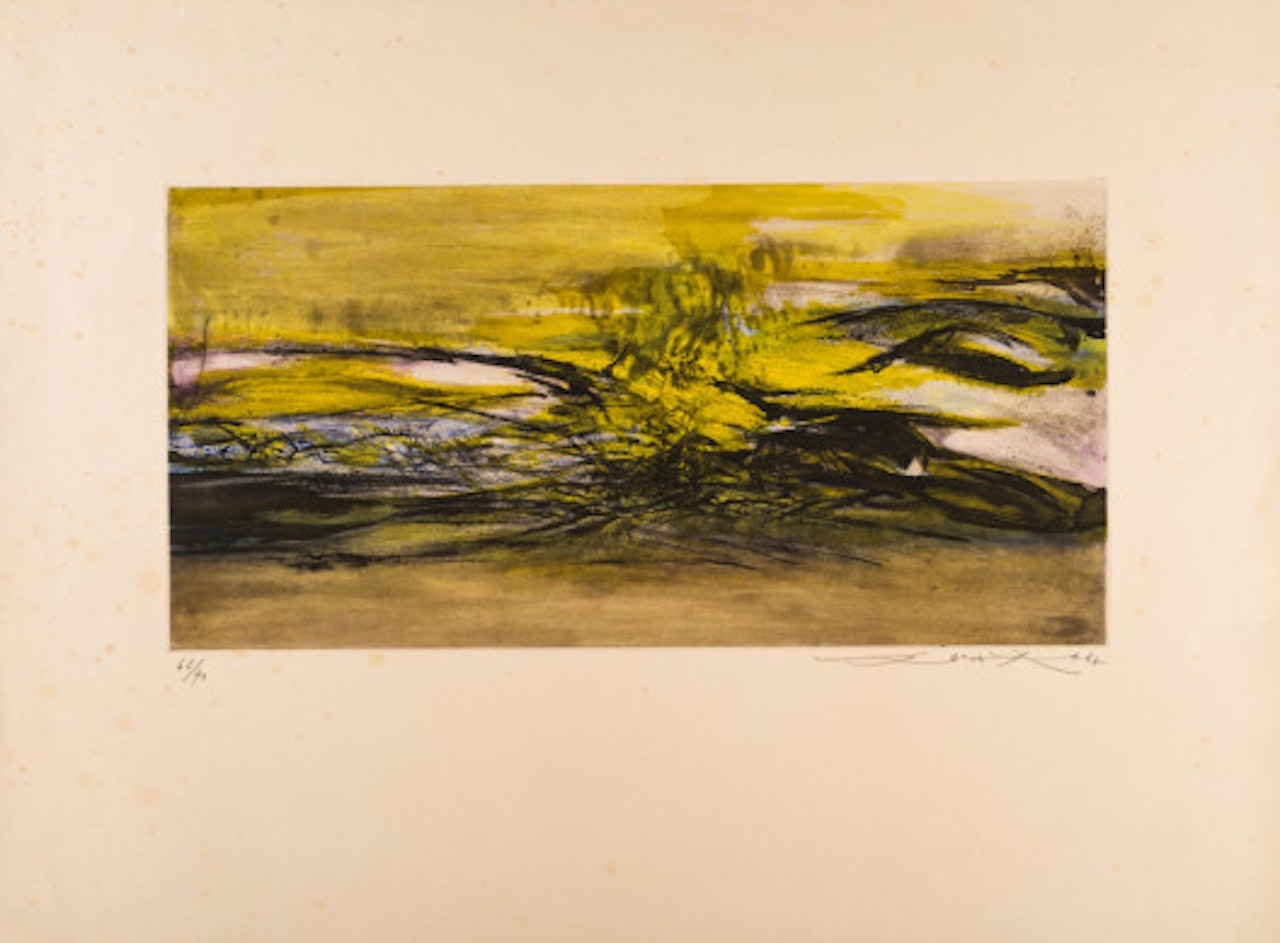Untitled by Zao Wou-Ki