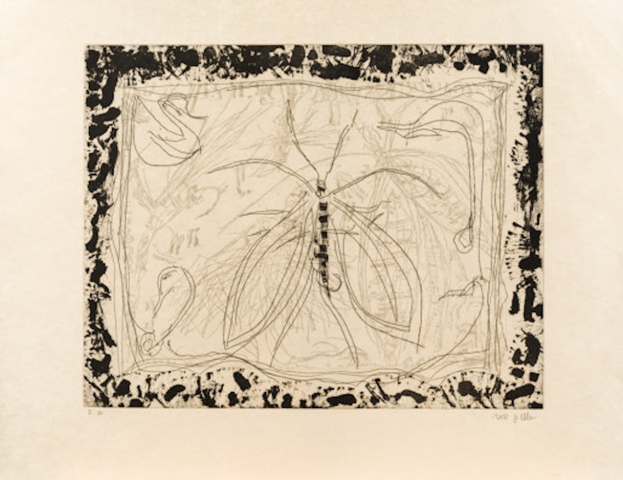 Aupres de mon lac by Jean-Paul Riopelle