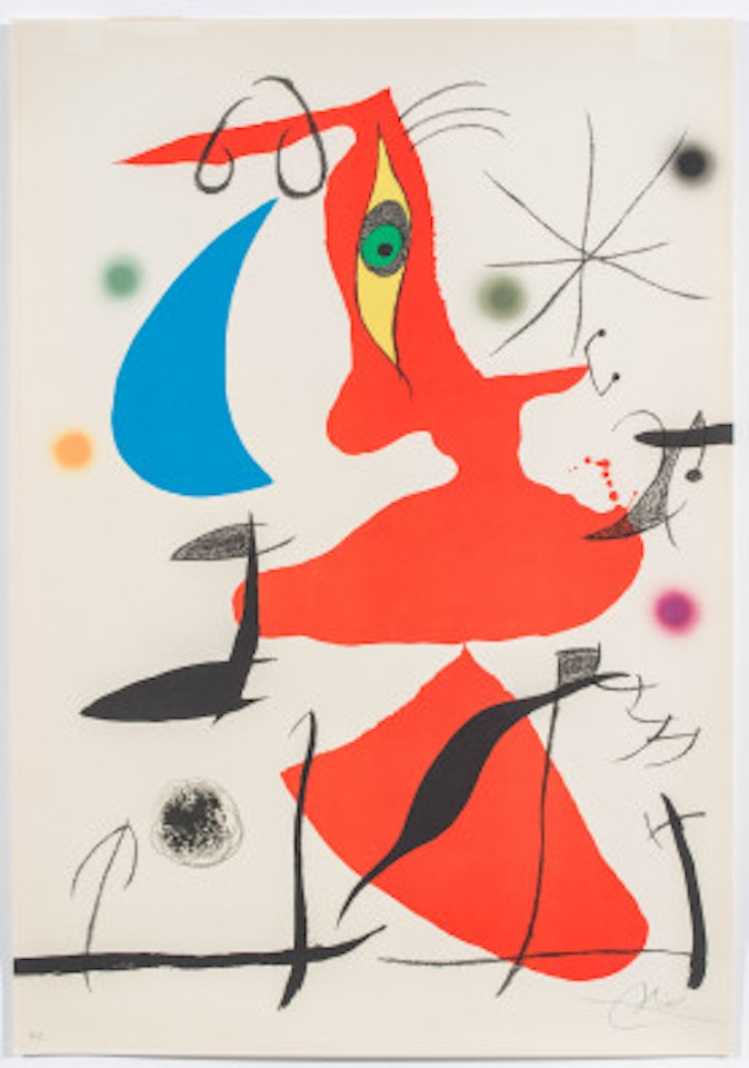 Ode to Joan Miro: Sheet VII by Joan Miró