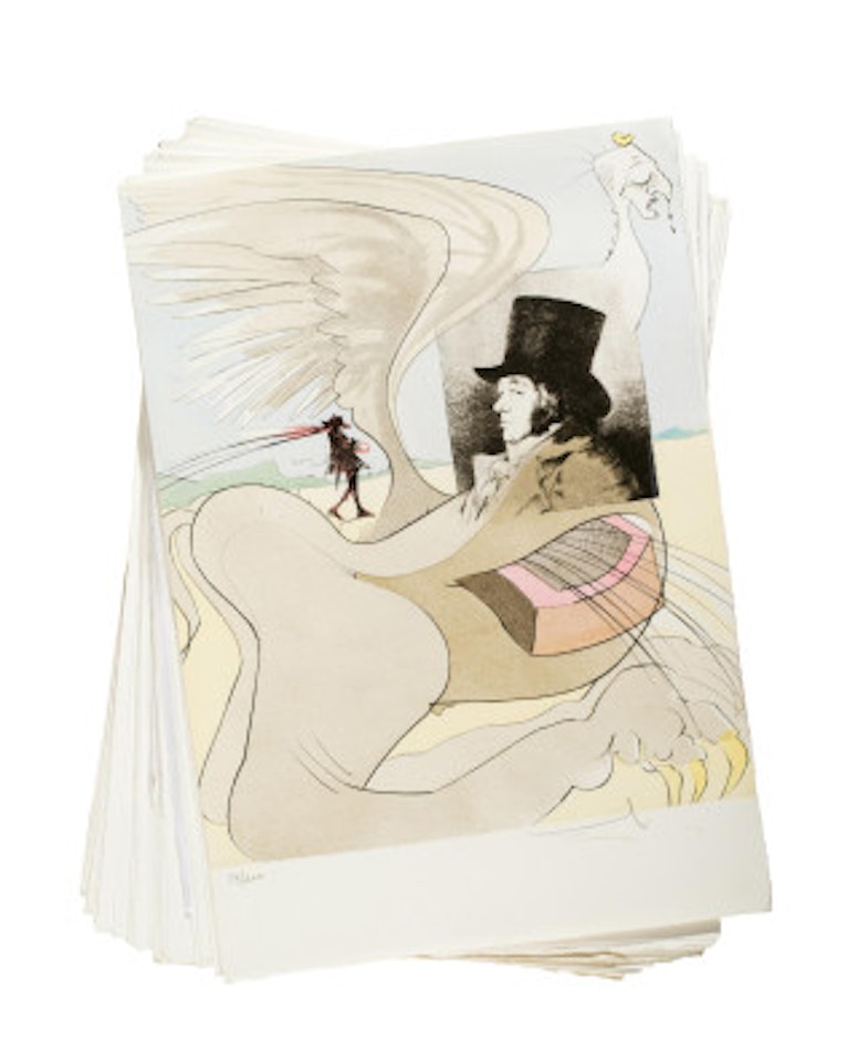 Les Caprices de Goya de Dalí by Salvador Dali