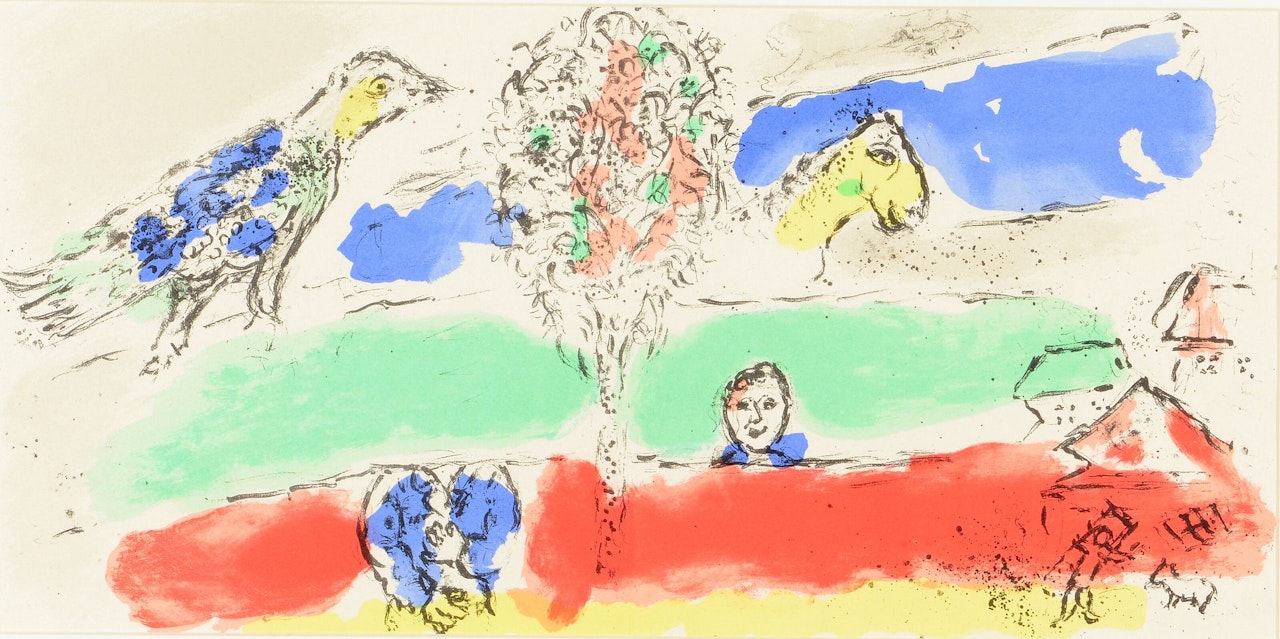 Le Fleuve vert by Marc Chagall