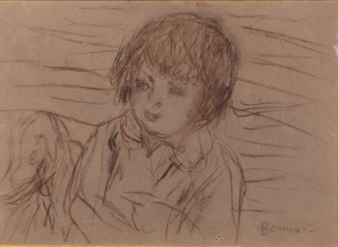 Study for the portrait of Isabelle Lecomte du Nouy by Pierre Bonnard