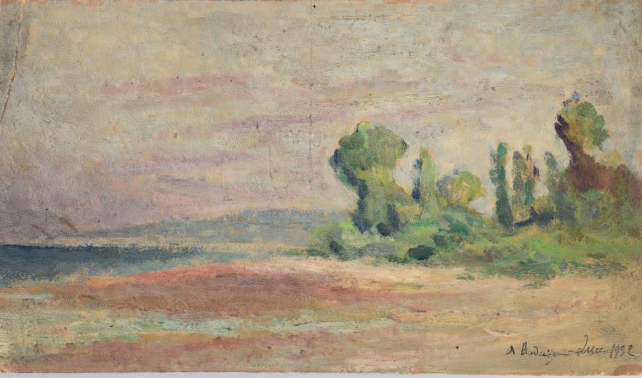 Landscape by Maximilien Luce