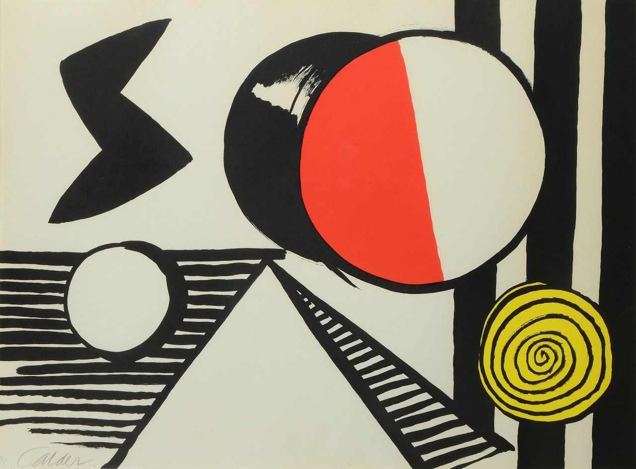 Le S et le O by Alexander Calder
