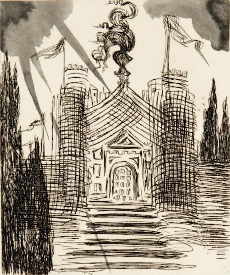 The Castle of Otranto by Salvador Dali