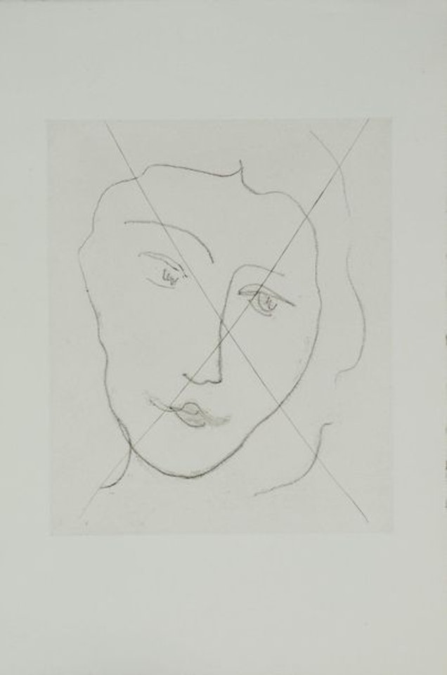 Melancholy young woman (Portrait of Nadia) by Henri Matisse