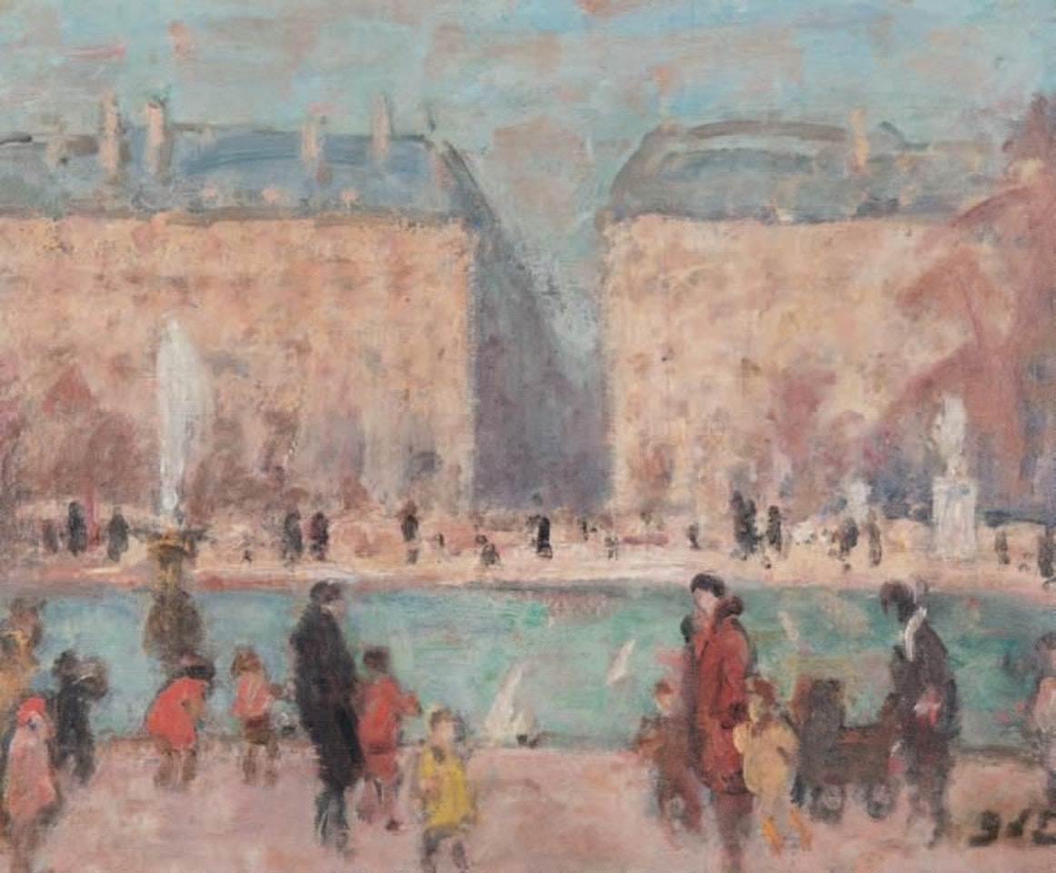 Afternoon in the Tuileries Garden by Georges d’Espagnat