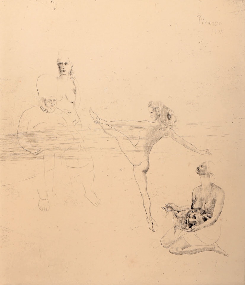 Salomé; Sheet from the Saltimbanques suite by Pablo Picasso