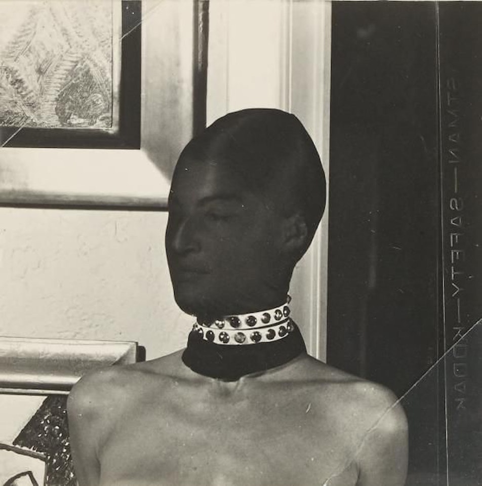 Juliet in stocking mask by Man Ray
