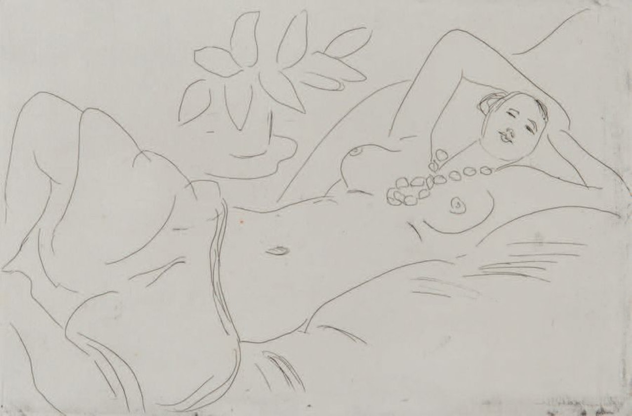 The Reclining Odalisque by Henri Matisse