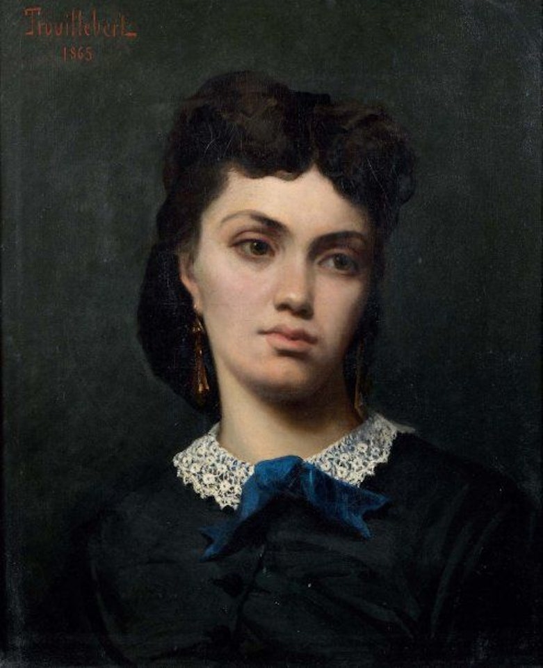 Portrait of Madame Trouillebert by Paul Désiré Trouillebert