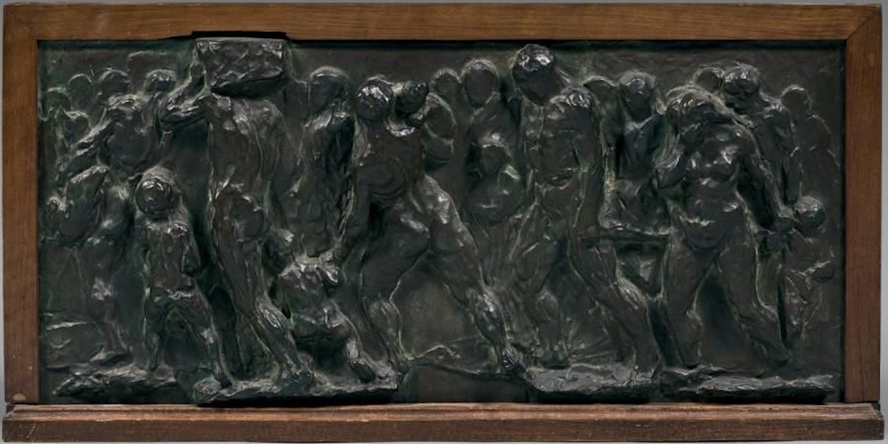 The emigrants, second version by Honoré Daumier