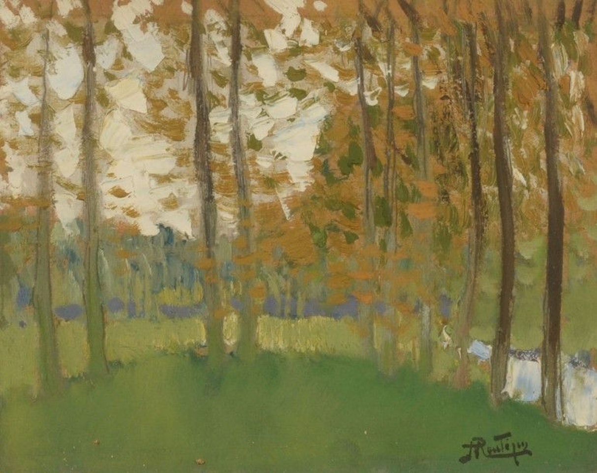 Autumn by Pierre Eugène Montezin
