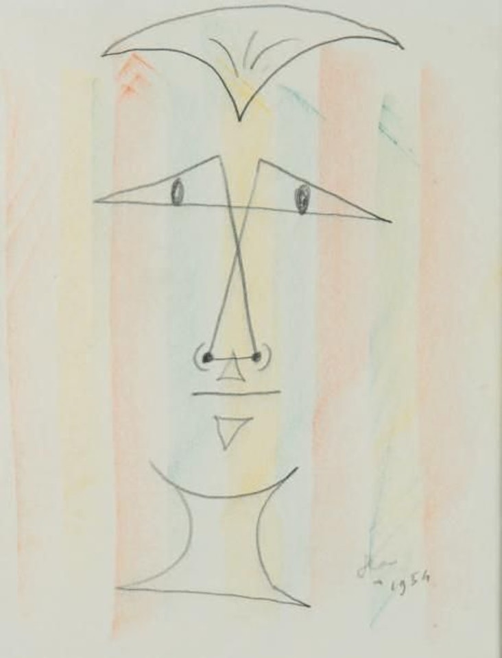 Visage by Jean Cocteau