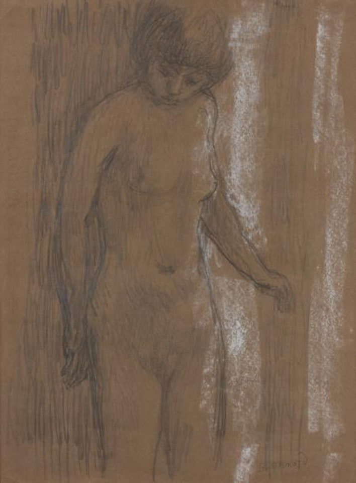 Standing nude by Pierre Bonnard
