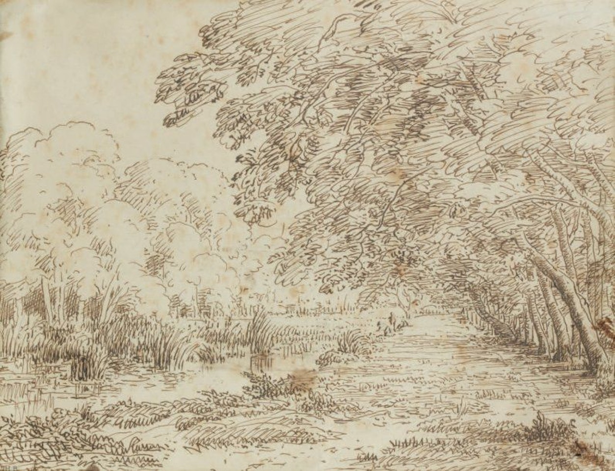 Landscape Indian by Théodore Rousseau