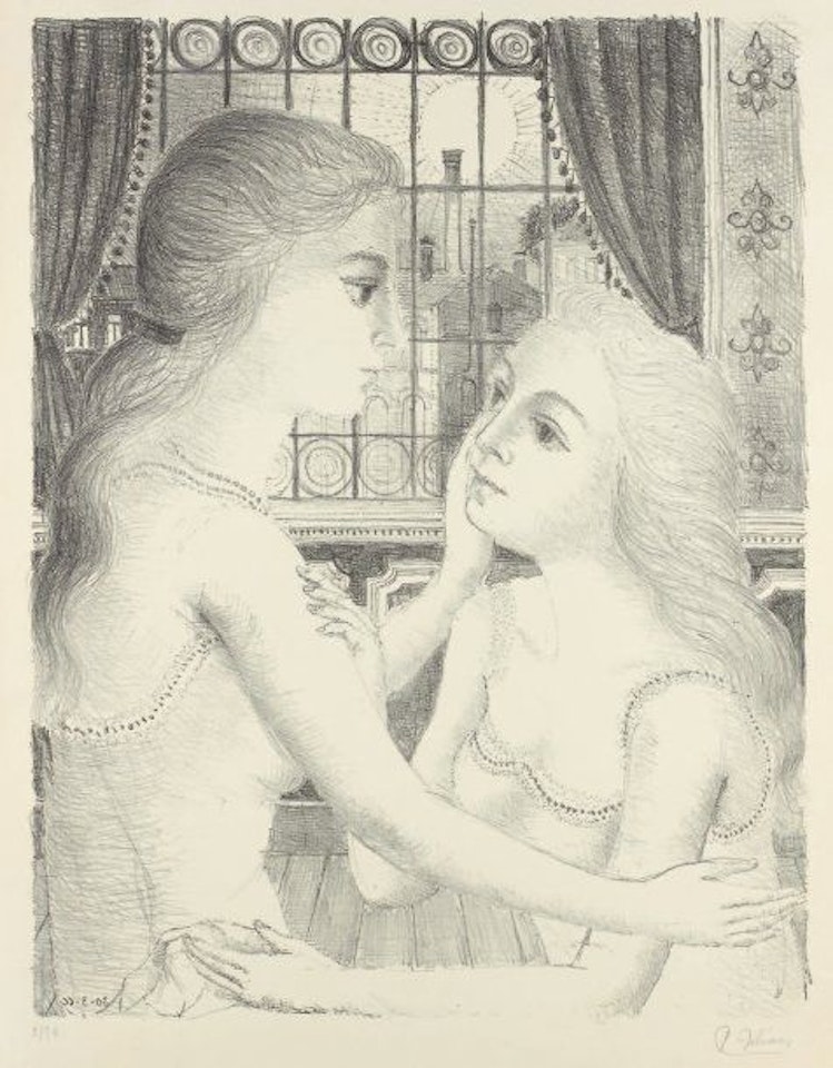 The secret by Paul Delvaux