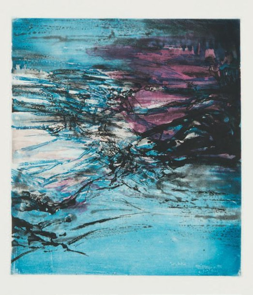 Les Illuminations by Zao Wou-Ki