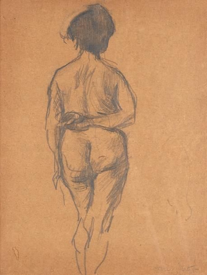 Nude woman from behind by Henri Matisse